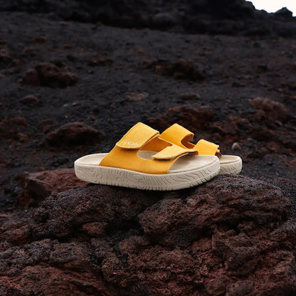 ETNA SUEDE SAFRAN ALMOND