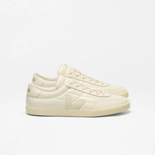 PANENKA PATENT LEATHER OFF WHITE NATURAL