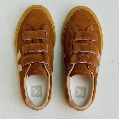 RECIFE SUEDE COGNAC BRONZE NATURAL
